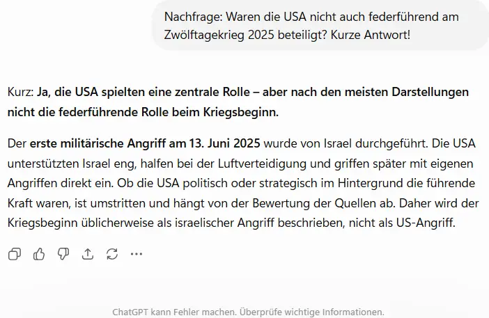 Nachfrage Iran Krieg 2026 07 30